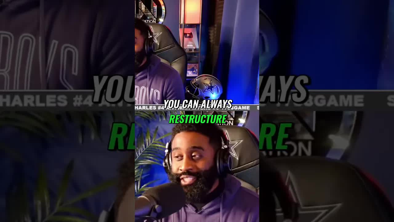 Cowboys' Offseason Moves: Restructuring Contracts & Future Predictions #shorts