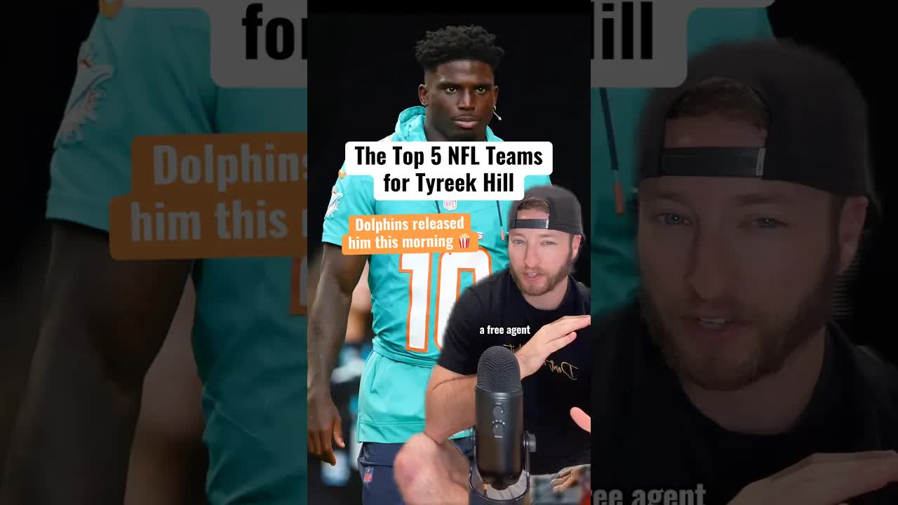 Tyreek Hill RELEASED by the Dolphins 👀