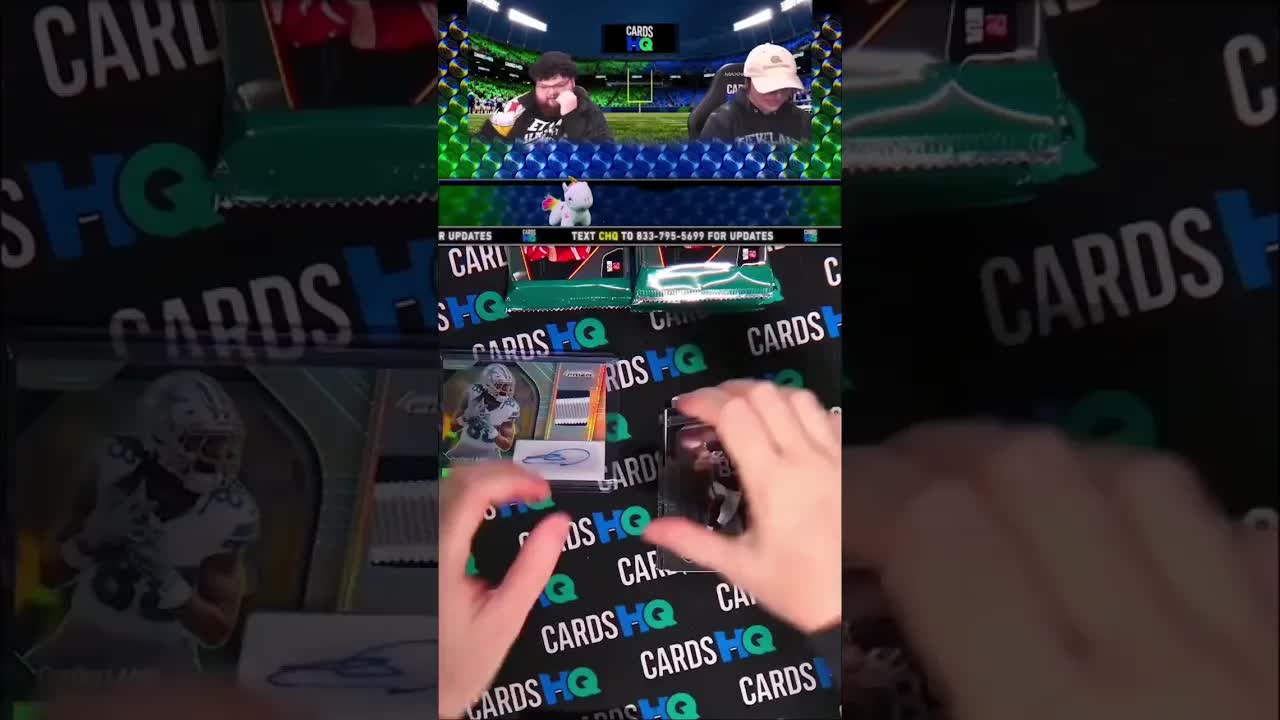 They were JUST TALKING about this card and then THEY PULLED IT 😱