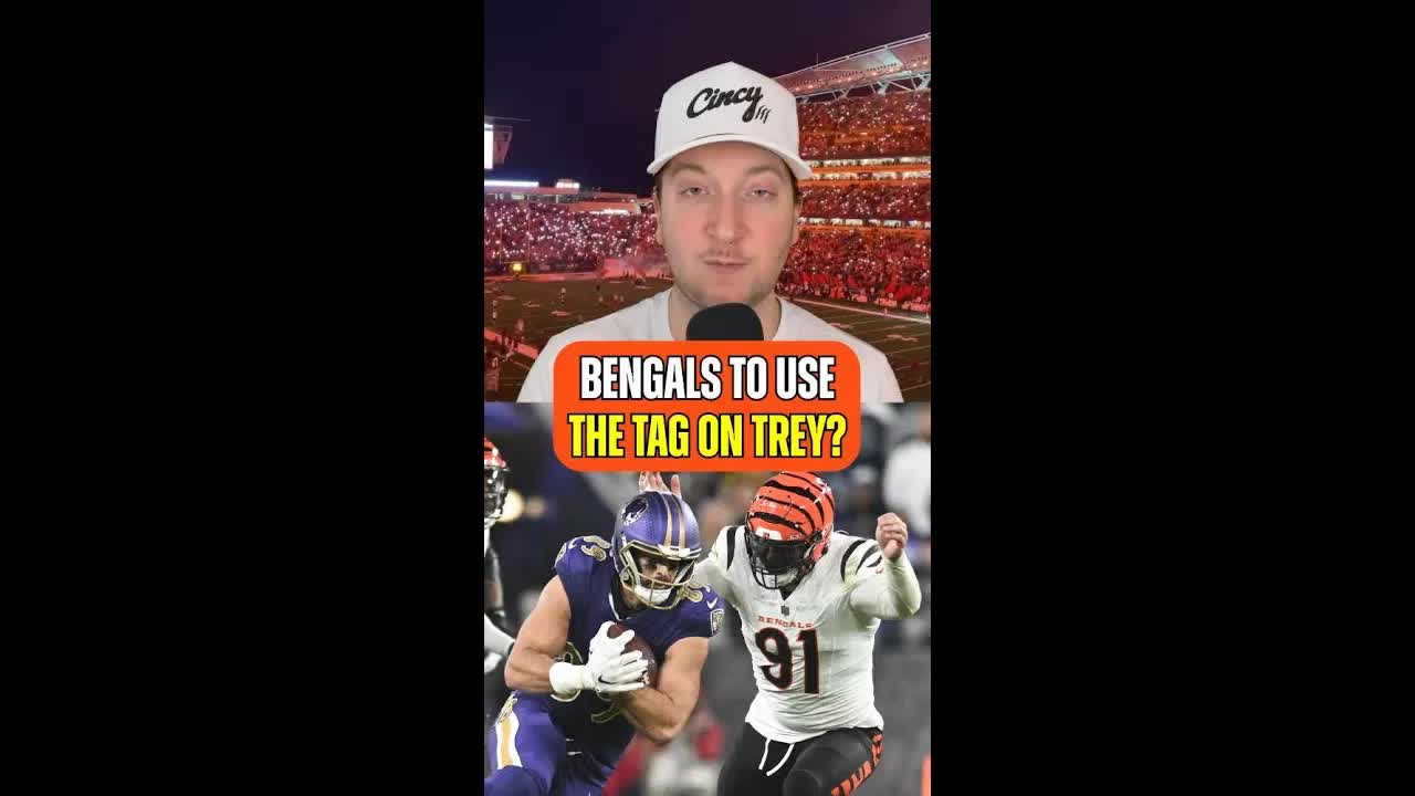#Bengals placing the franchise tag on Trey Hendrickson? #CincinnatiBengals #WhoDey #RuleTheJungle