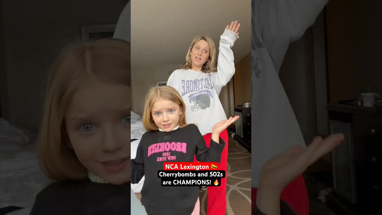 1st place for both teams and another bid to TAMPA! 🔥🔥🙌 #cheer #transition #shorts