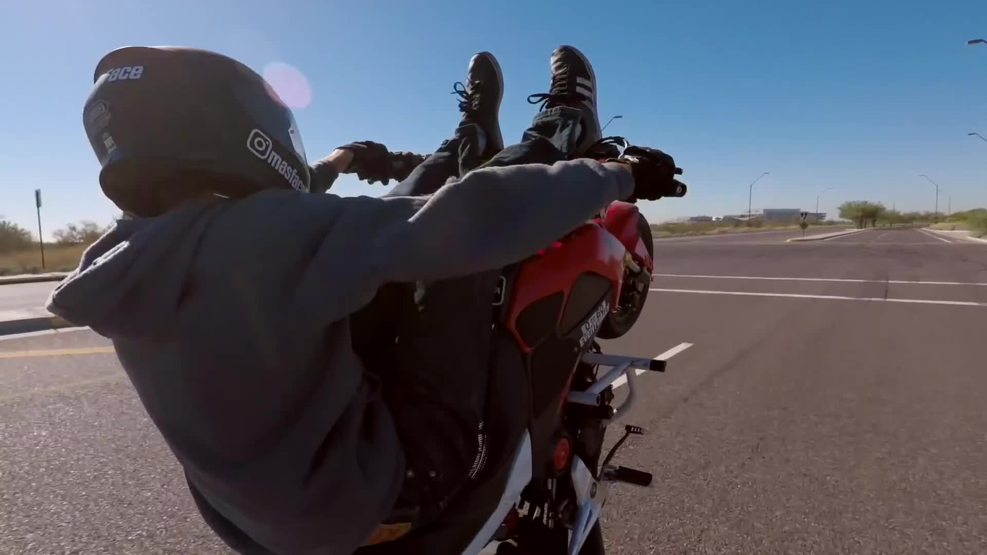 Reunion ride featuring fellow motorcycle enthusiast and friend Lavar