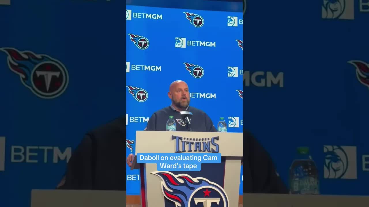 “I think he can do a lot of things…he’s gonna have to put the work in”. #tennesseetitans #camward