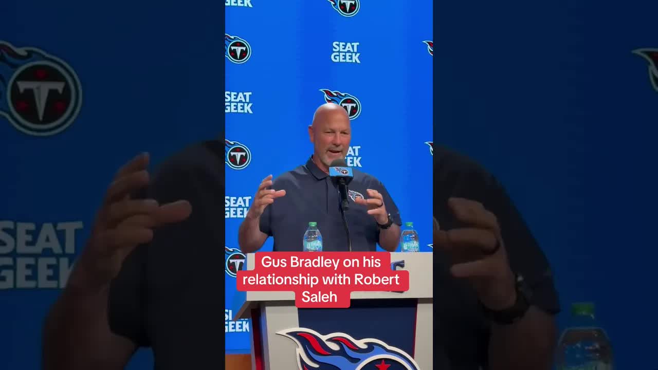 Bradley and Saleh’s working relationship should bode well for the #tennesseetitans. #robertsaleh