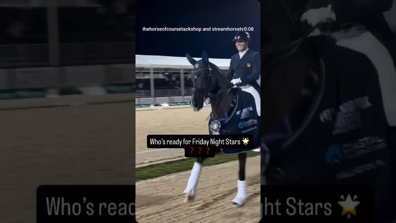Friday Night Stars and the Horse of Course Groom’s Award 😎🐎✨ What could be better???