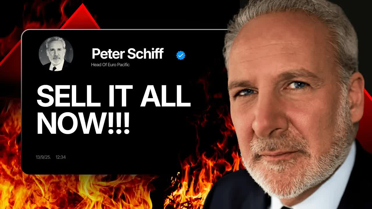 Peter Schiff On MSTR Stock Crash: "Michael Saylor Was Wrong!"