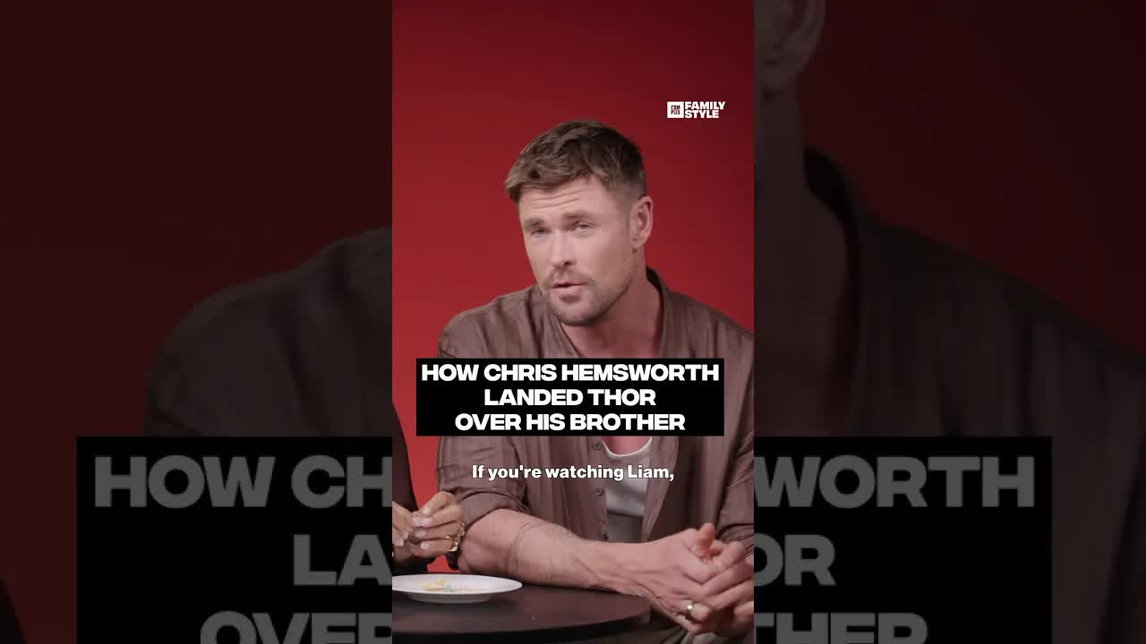 How Chris Hemsworth landed Thor over his brother.