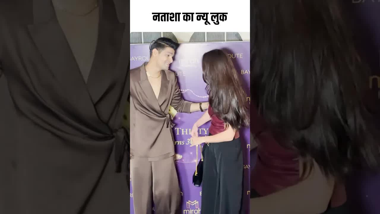 नताशा का न्यू लुक #youtubeshorts #bollywood