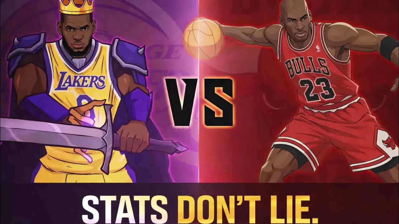 Michael Jordan vs LeBron James: The GOAT Debate by the Numbers