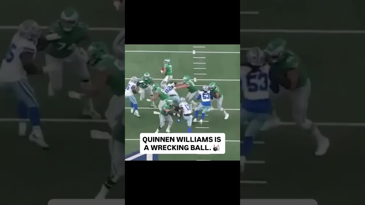 Quinnen Williams is a WRECKING BALL for the Cowboys #nfl #dallascowboys #shorts