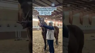 It’s the biggest plot twist in the equestrian journey: the work is with the horse and ourselves.