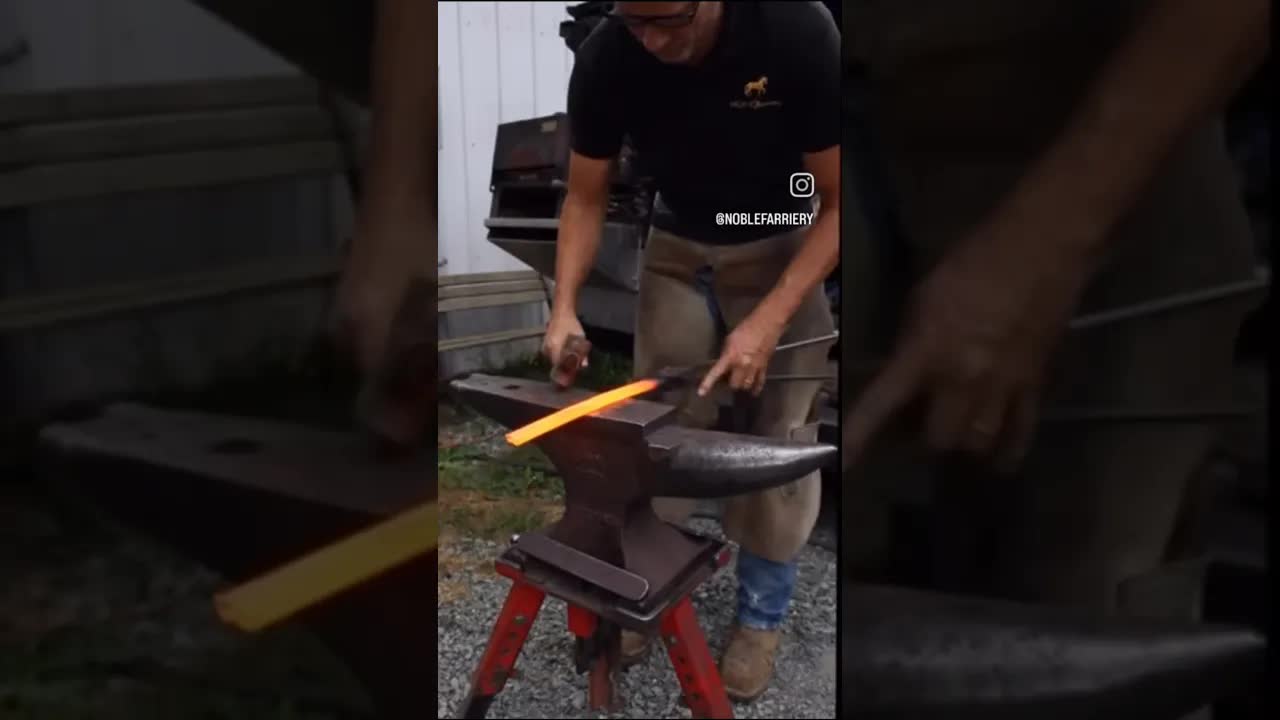 A long form view of some handmades at the forge.