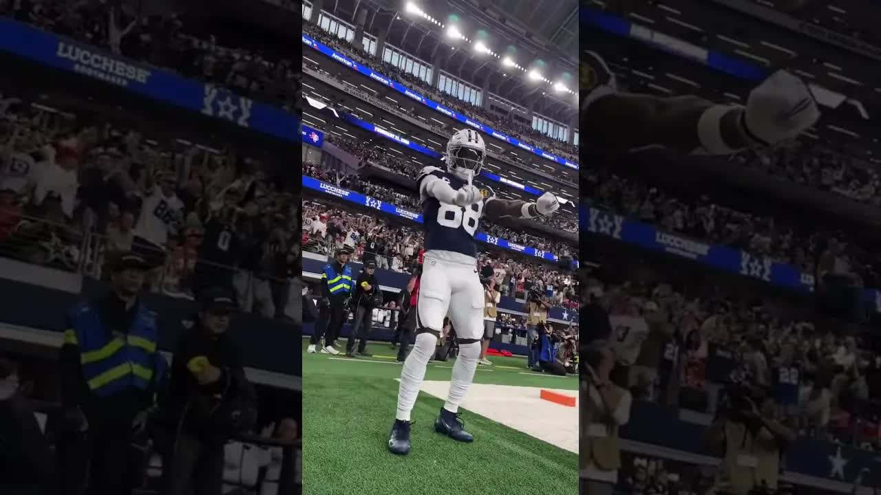 #Cowboys CeeDee Lamb really hit the Rakai dance on ‘em 😭🔥