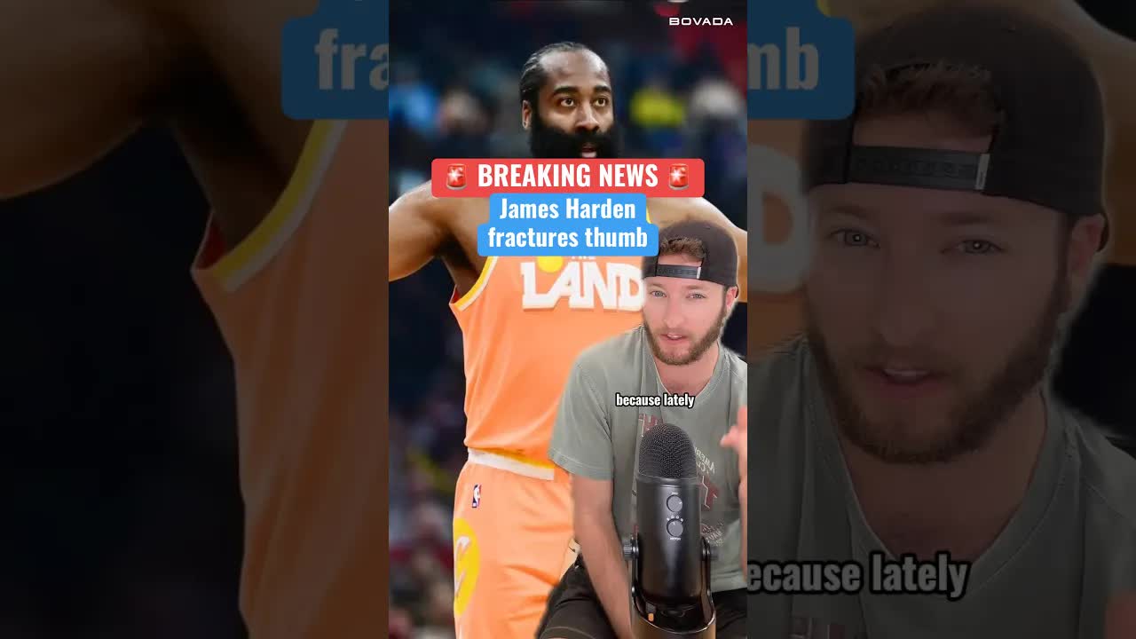 James Harden’s Thumb Can’t Stop the Cavs