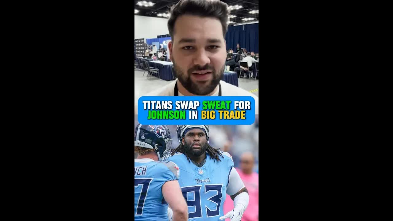 #Titans make a BIG TRADE sending T'vondre Sweat for Edge Rusher Jermaine Johnson