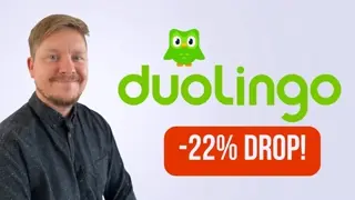 Duolingo stock just crashed again! 3-minute stock analysis