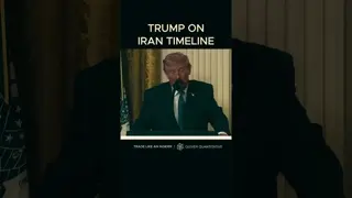 Trump on Iran timeline