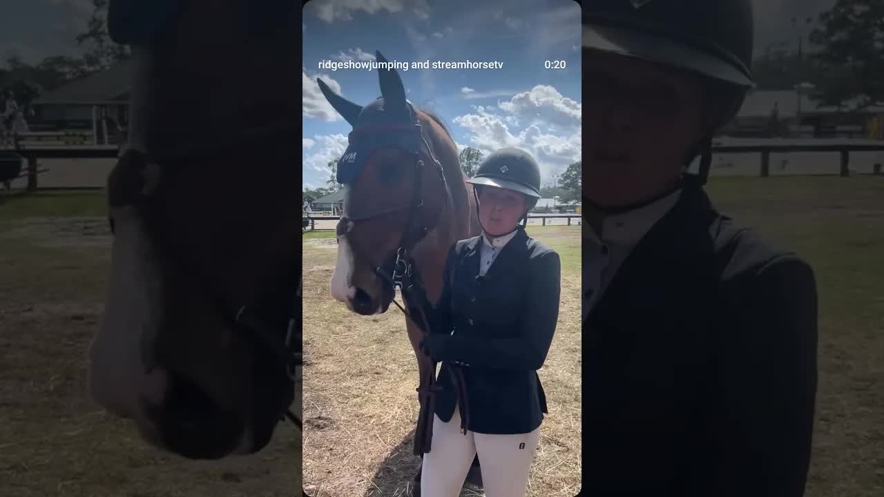 Victoria Gulliksen 🇳🇴 & Cum Laude talk about why they like The Ridge! 🐎💙