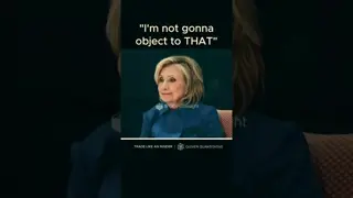 "I'm not gonna object to that"