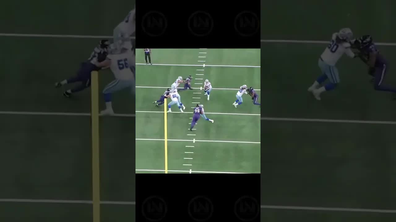 This Dak Prescott throw from the pocket is DANGEROUS #Cowboys #NFL