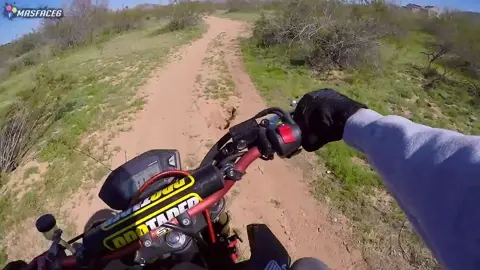 The mini motorcycles are back in action after repairs for another round of adventure