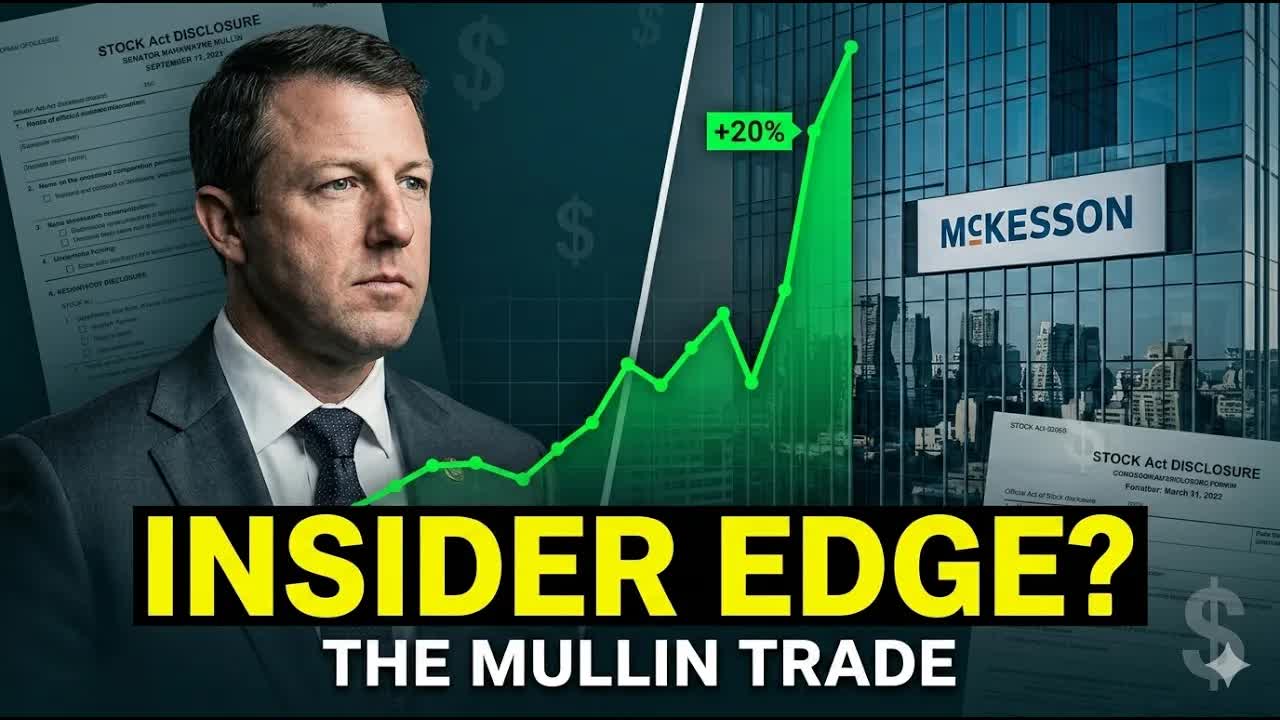 Senator Mullin Just Made a 20% Return. Insider Trading? 🤔