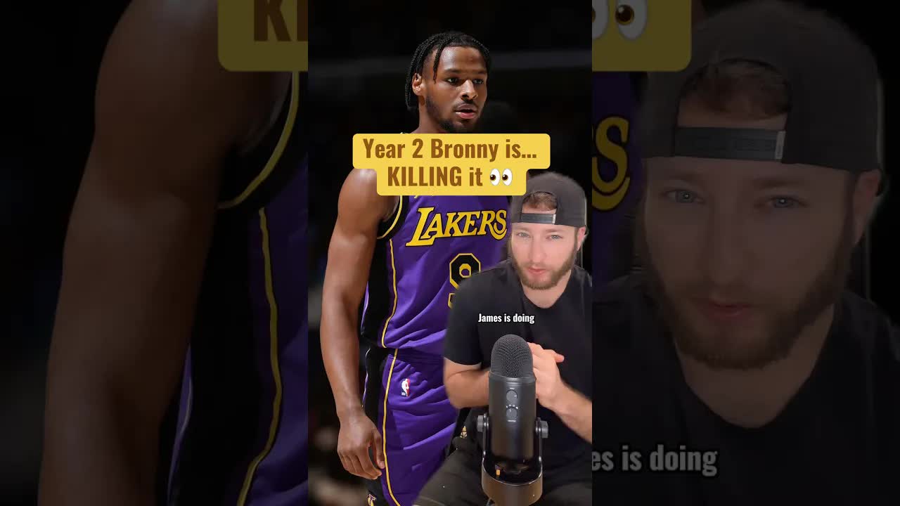 Checking in on Bronny James…