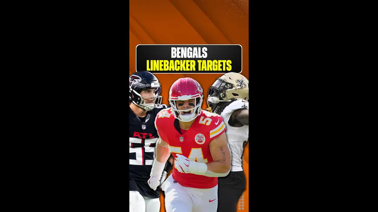 3 guys that could address the #CincinnatiBengals linebacker issues #WhoDey #NFLFreeAgency #shorts