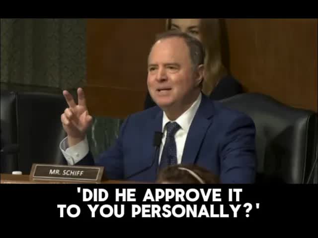 Senator Adam Schiff questions Kristi Noem over controversial ad campaign