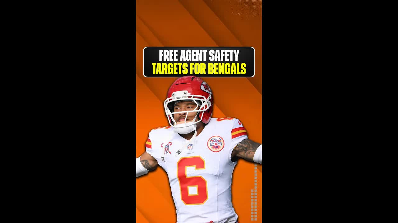 3 safeties that could bolster the #CincinnatiBengals defense #NFLFreeAgency #WhoDey #RuleTheJungle