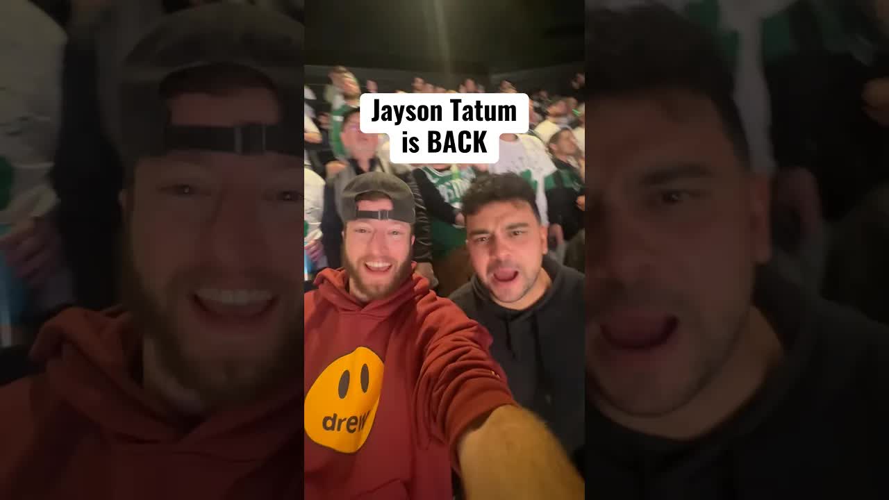 Jayson Tatum’s first two buckets!