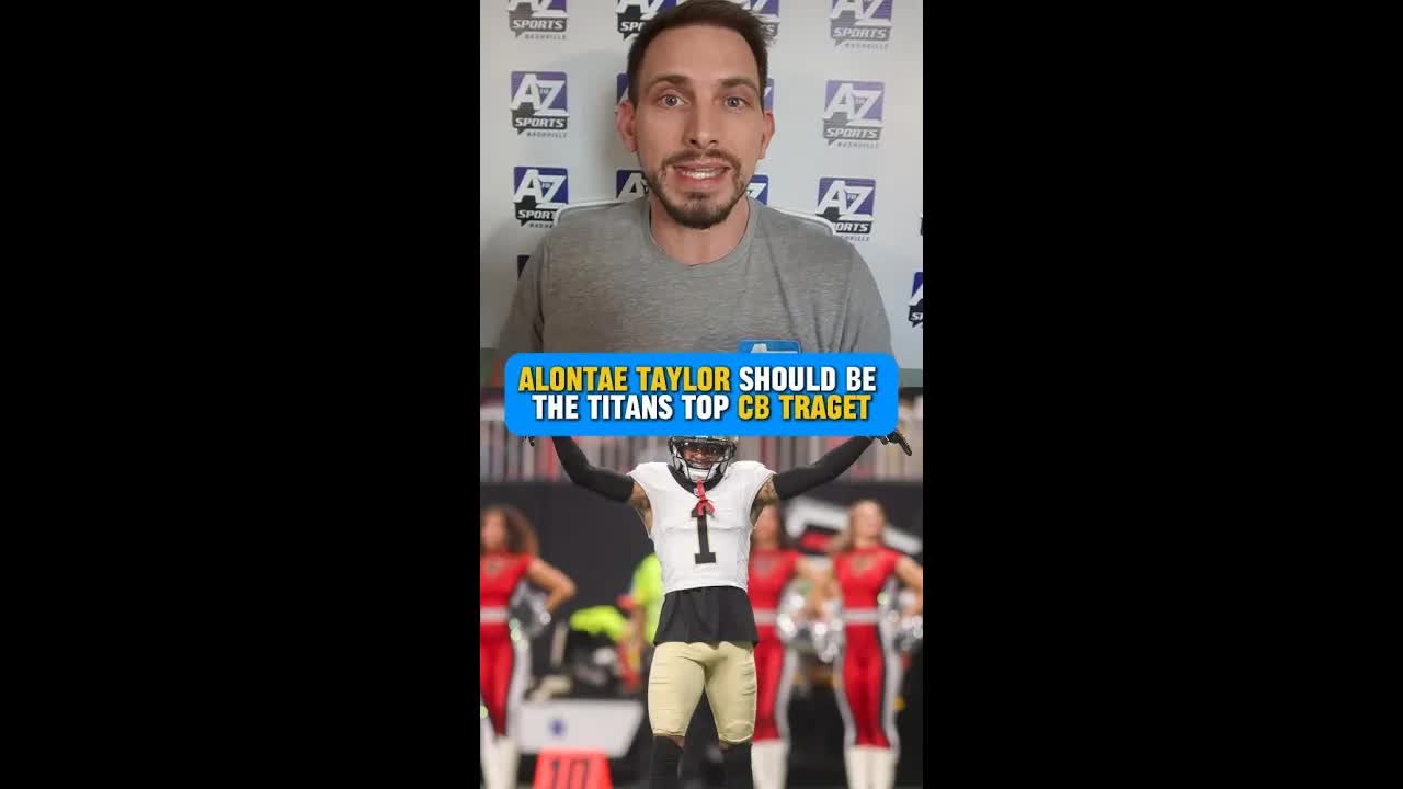 Alontae Taylor would be the PERFECT fit for the #Titans in free agency