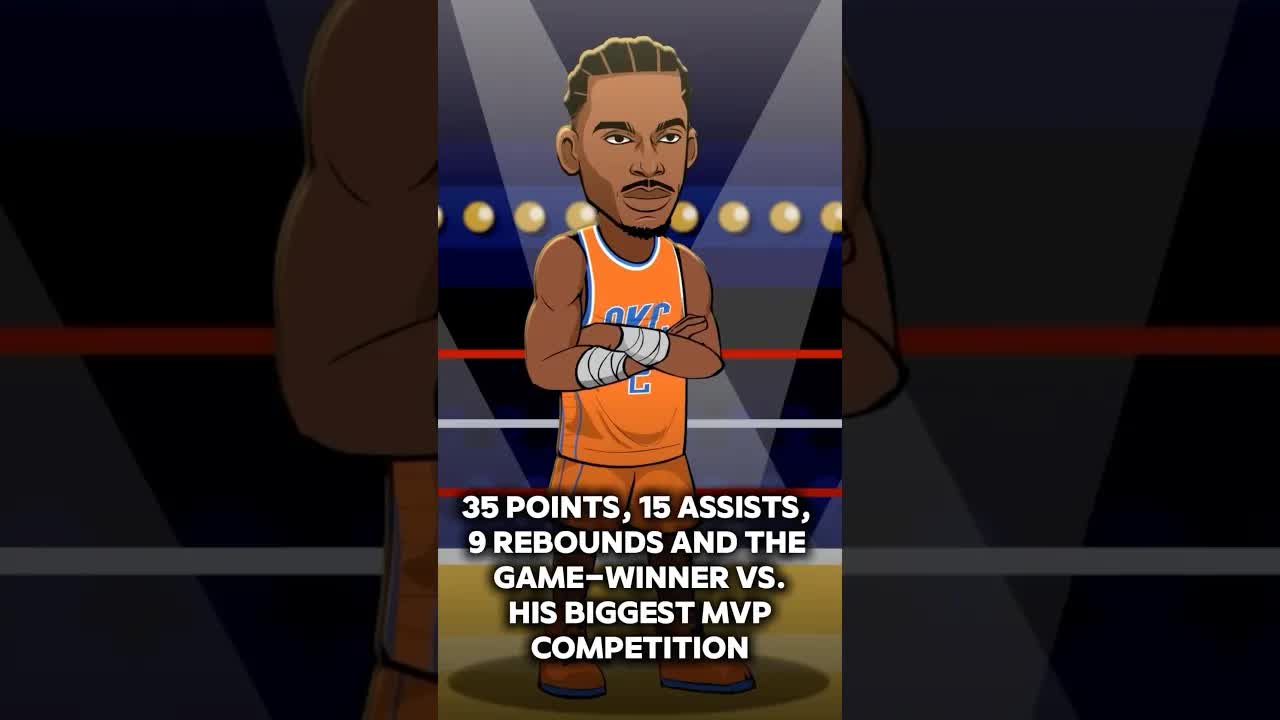 We may have just witnessed Shai solidifying himself as the MVP this season… 🤯 #shai #okcthunder