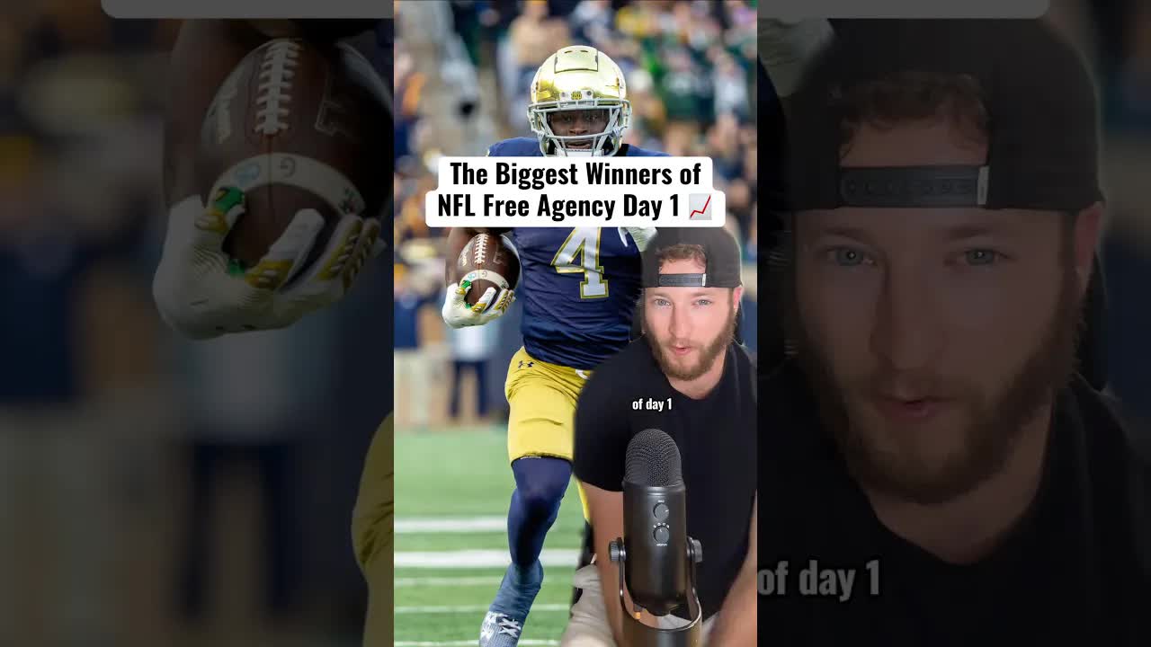 NFL Free Agency’s Biggest Winners 📈