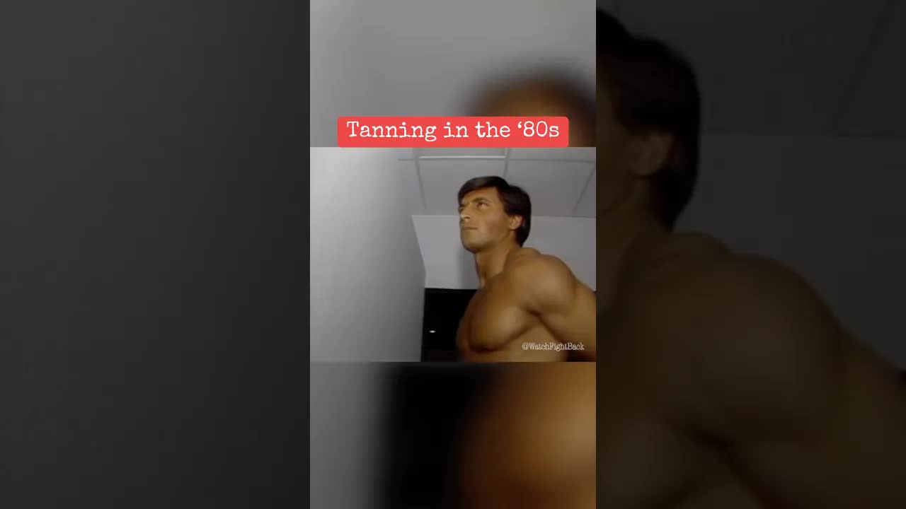 Tanning in the ‘80s