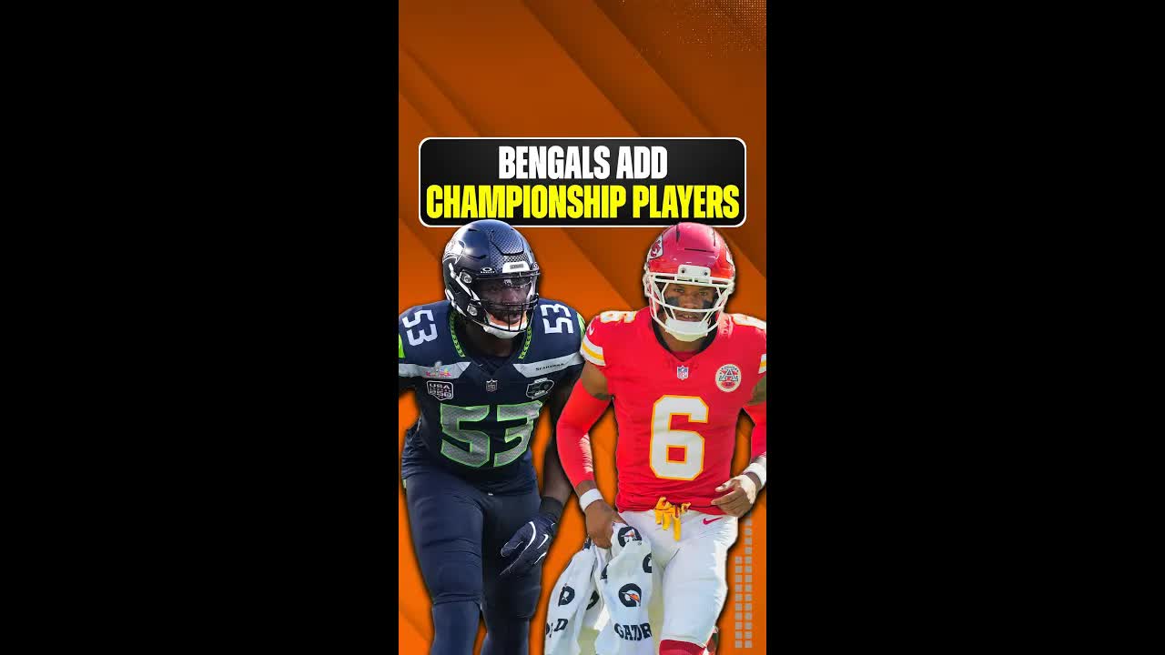 The #CincinnatiBengals just signed two players that know how to win #WhoDey #NFLFreeAgency #shorts