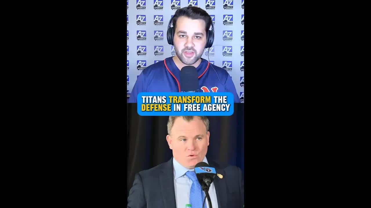 The #titans totally TRANSFORMED their defense in the span of 15 minutes on day one of free agency