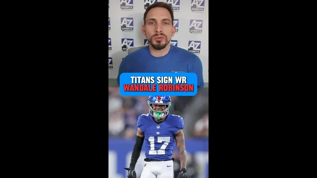 The #Titans sign Wan'Dale Robinson as Brian Daboll adds weapons to Cam Ward's arsenal