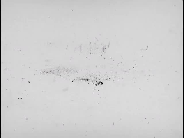 City In The Snow (silent raw footage, 1940s)