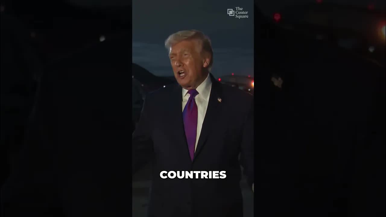 Trump Addresses Reported Iran Drone Threat Off California Coast