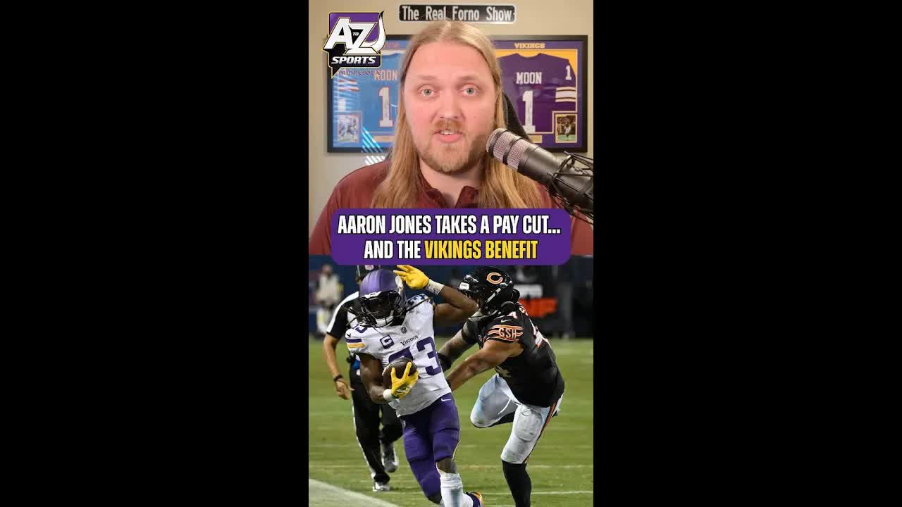 Vikings Restructure Aaron Jones Contract After Pay Cut