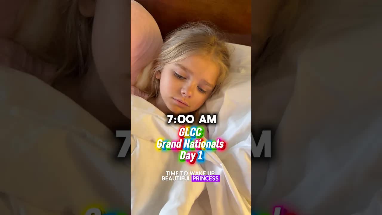 GLCC Grand Nationals DAY 1 in Chicago!! 🔥 #cheer #vlog #shorts