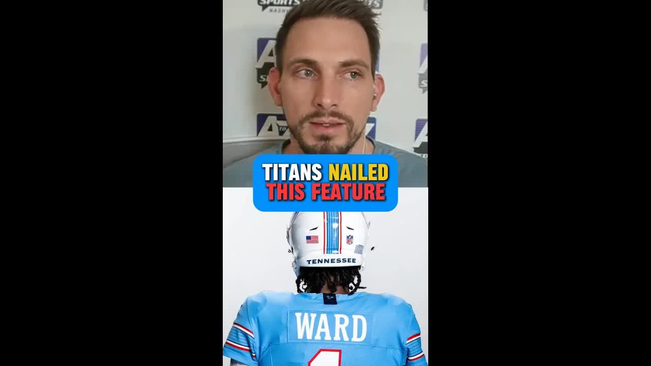 #Titans get a chef's kiss on one of their new jersey details that Nashvillian's will thank them for