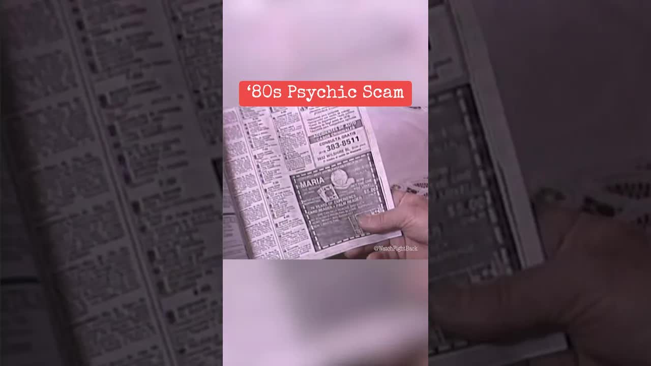 ‘80s Psychic Scam