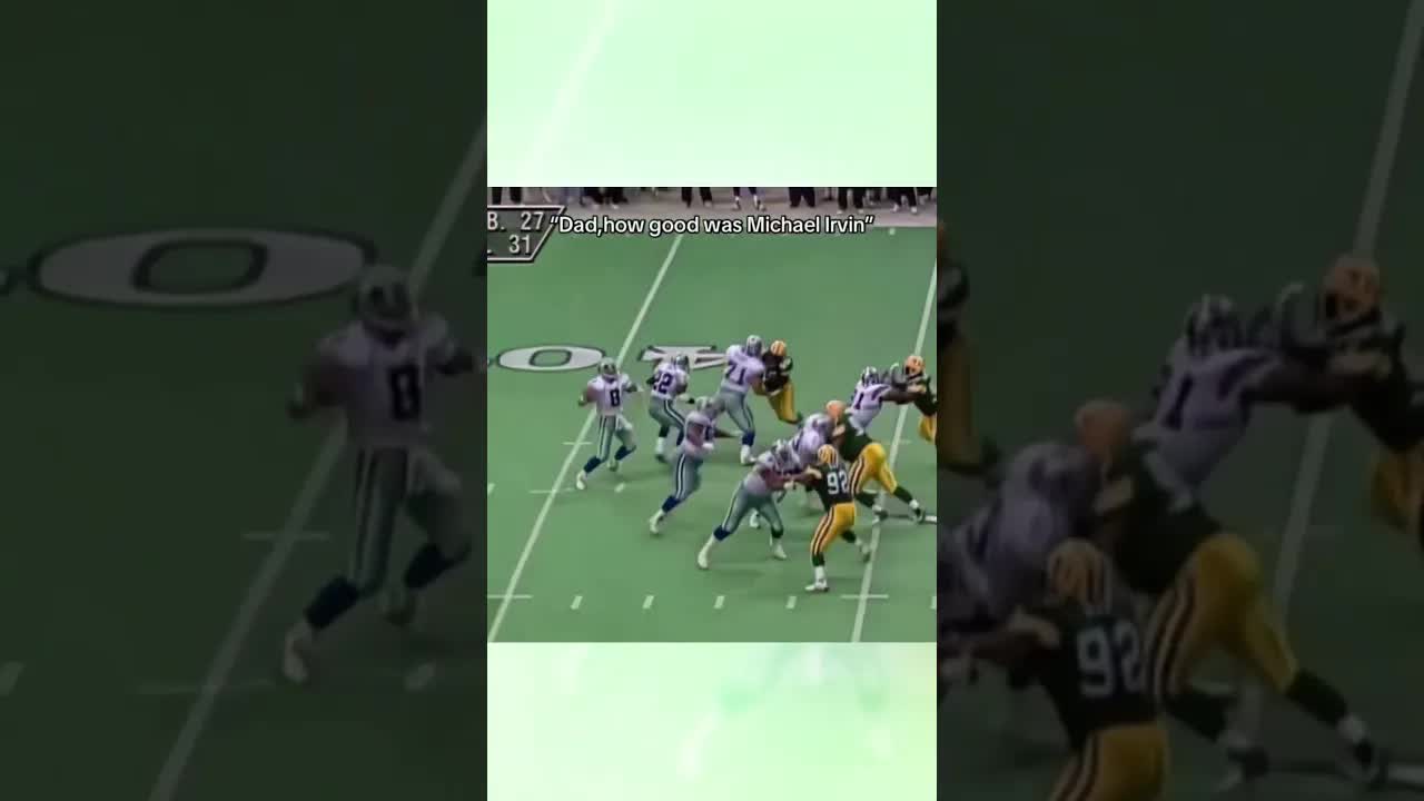 Dad, how good was #Cowboys Michael Irvin???