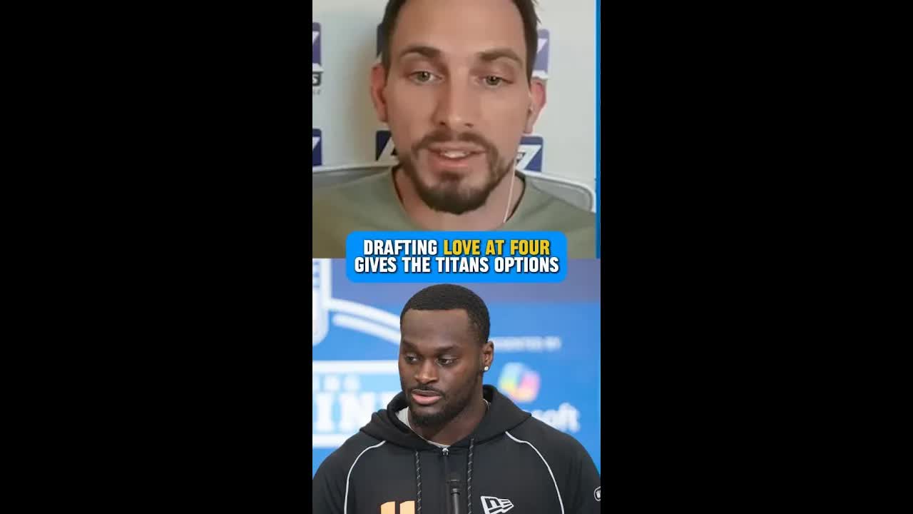 The #titans would have endless ways to play the board in the NFL draft if they select Love at four