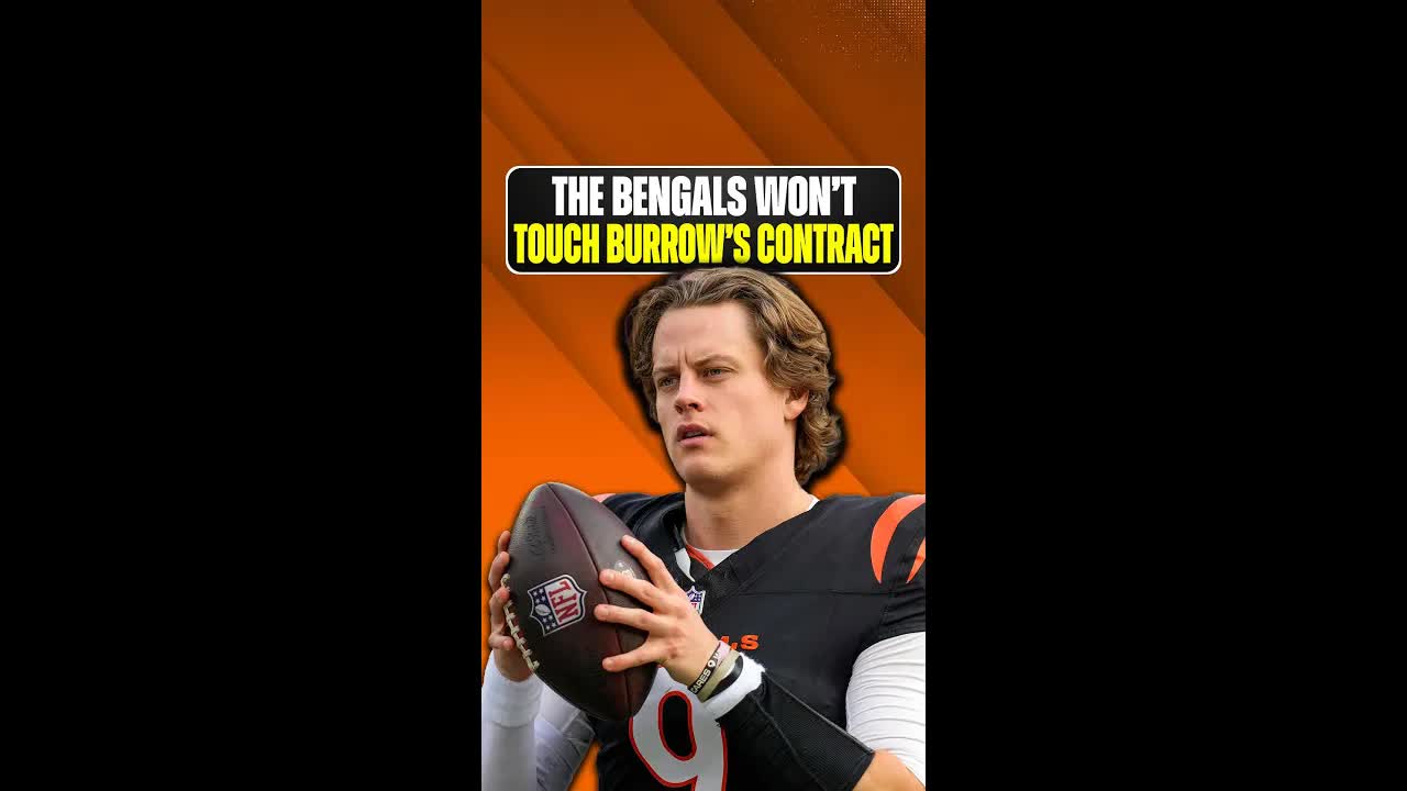 The #CincinnatiBengals ARE NOT messing with Joe Burrow's contract! #NFLFreeAgency #WhoDey