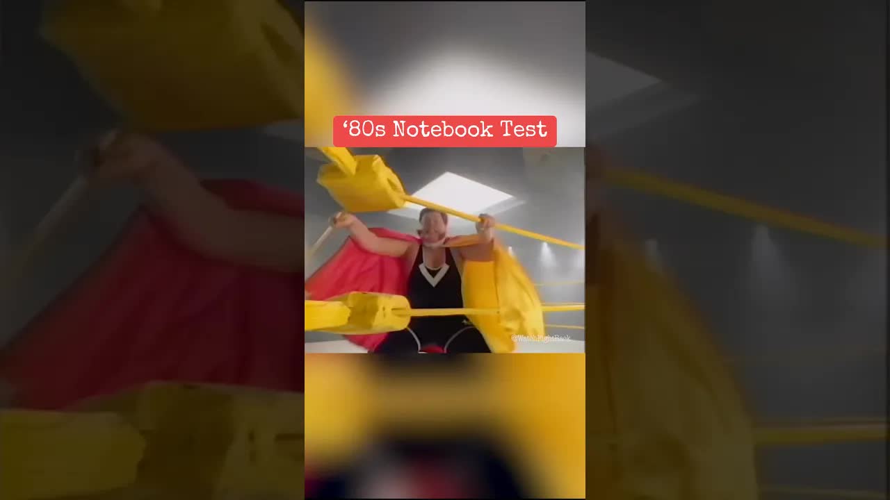 ‘80s Notebook Test