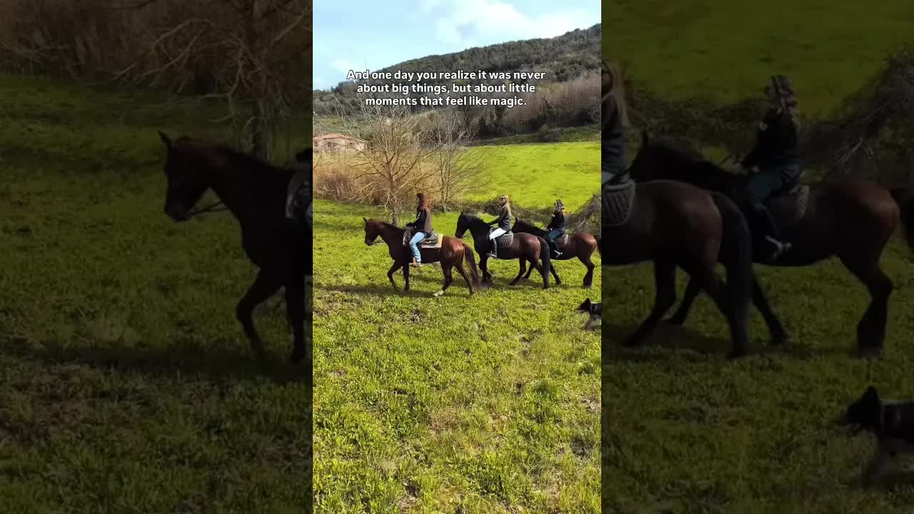 Come live these magic moments with us riding through the picturesque landscapes of Sabina Italy 🇮🇹