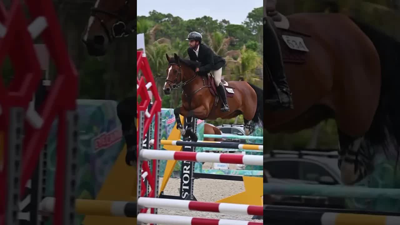 Daniel Bluman & Kester de Nyze Z 🐎 cruising to victory in yesterday’s $5,000 1.30M Rising Star 💫